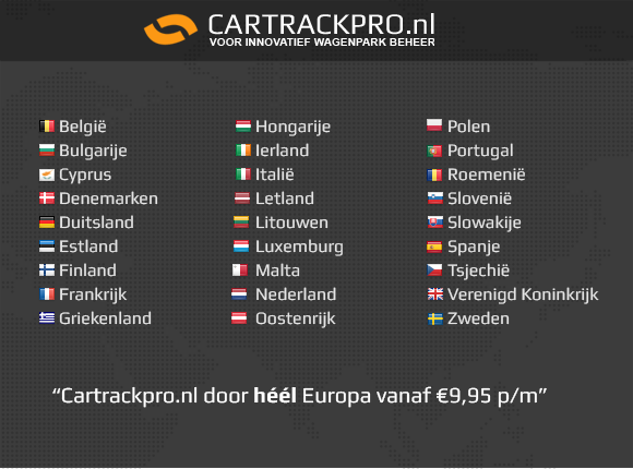 Cartrackpro door heel Europa